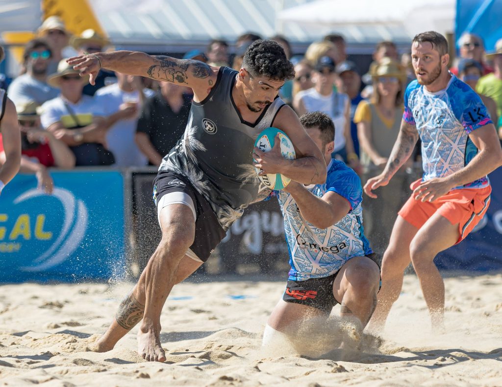 AAC Sand Foxes Action at Figueira Beach Rugby
